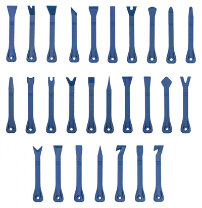 Kompletní sada na demontáž čalounění a samolepek, 27 ks