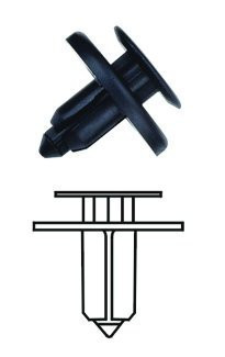 Plastové příchytky čalounění, 10 ks