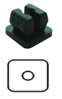 Plastové příchytky čalounění, 10 ks