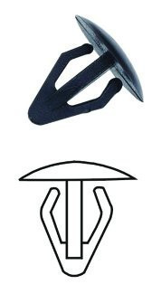 Plastové příchytky čalounění, 10 ks