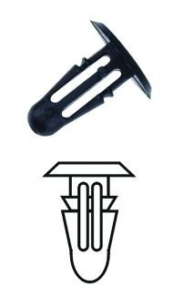 Plastové příchytky čalounění, 10 ks