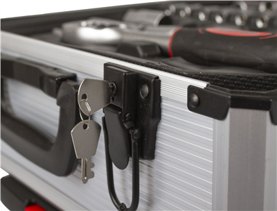 Sada nářadí v hliníkovém kufru s Gola sadou 1/2