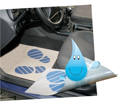 Ochrana koberce Paperplast - role 500ks