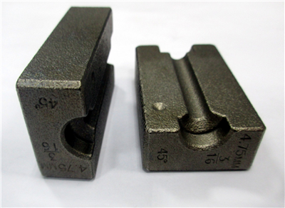 Upínací čelisti pro 4,75 mm DIN / SAE