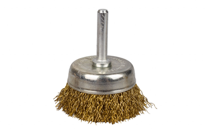 Sada drátěných kartáčů s nástavcem do vrtačky, 3 ks