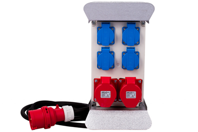 Mobilní rozvodná skříň 16A, 6 výstupů