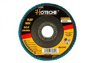 Lamelový brusný kotouč 115 mm, P80