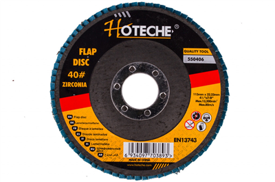 Lamelový brusný kotouč 115 mm, P40