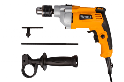 Příklepová vrtačka 650 W, 3000 ot/min.