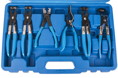 Sada kleští na hadicové spony 9 ks