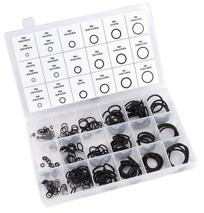 Sada těsnících O-kroužků, palcové, 300 ks