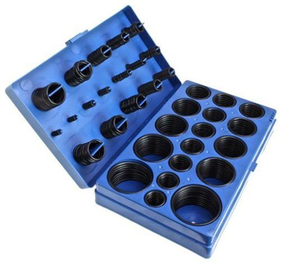 Gumové těsnící O-kroužky, sada 419 ks