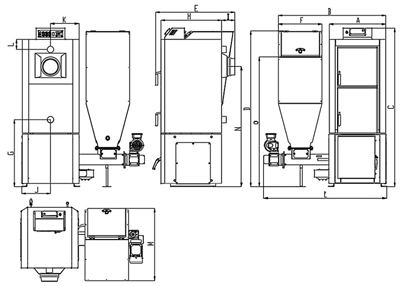 Přestavbová sada PROSAT LUX 4. třída pro Viadrus U22 a U26, 6 článků + ST-37N RS