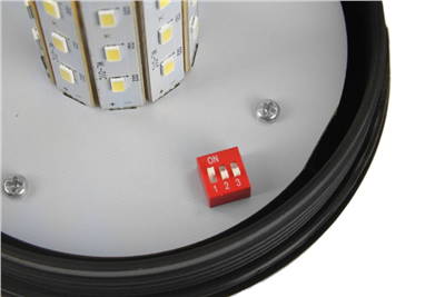 Výstražný maják, světlo oranžové 12-24V 8W 40 LED MAR-POL