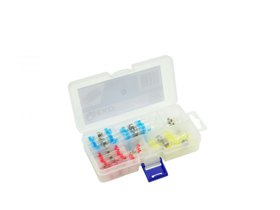 Letovací spojky s cínem 0,25-6mm2, sada 100ks GEKO