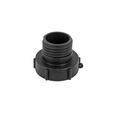 Redukce pro kontejner na vodu IBC, vnitřní závit DN80, vnější závit S60x6