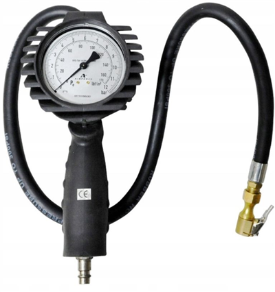 Pistole na hustění pneumatik Profi s manometrem BJC