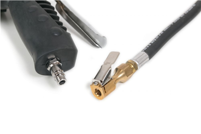 Pistole na hustění pneumatik Profi s manometrem BJC