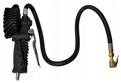 Pistole na hustění pneumatik Profi s manometrem BJC