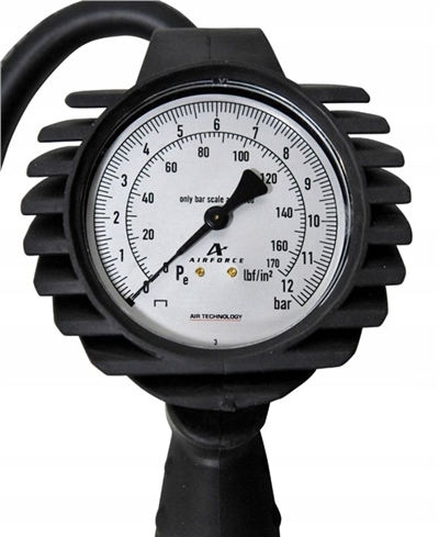 Pistole na hustění pneumatik Profi s manometrem BJC