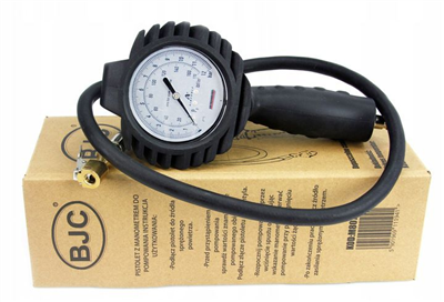 Pistole na hustění pneumatik Profi s manometrem BJC