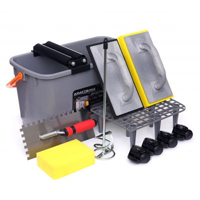 Spárovací sada pro obkladače 24l KRAFT&DELE