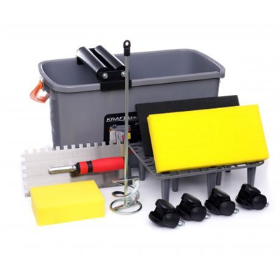 Spárovací sada pro obkladače 24l KRAFT&DELE