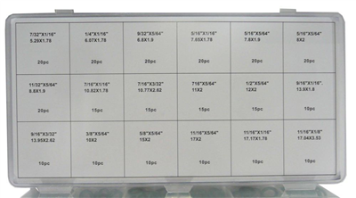 Sada těsnění o-kroužků 270ks MAR-POL