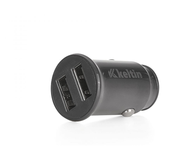 Nabíječka do auta s funkcí rychlého nabíjení 2xUSB, 24W, 4,8A KELTIN