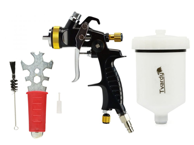 Pistole stříkací LVLP 1.3mm s horní nádobou TVARDY