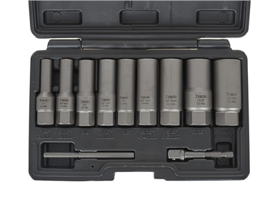 Nástrčné hlavice 6-19mm, na poškozené, stržené šrouby, sada 11ks TVARDY