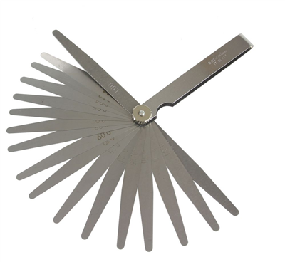 Měrky spárové 0.02 - 1.00 mm MAR-POL