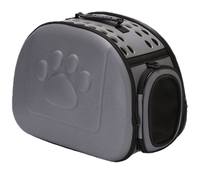 Přepravní taška pro zvířata šedá