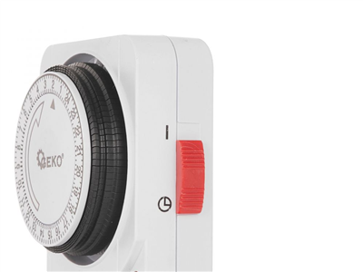 Časový spínač, mechanický GEKO