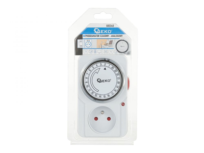 Časový spínač, mechanický GEKO
