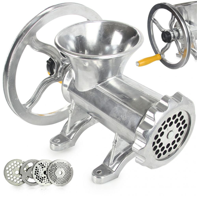 Mlýnek na maso s klikou a řemenicí MAR-POL