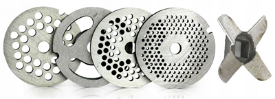 Mlýnek na maso s klikou a řemenicí MAR-POL