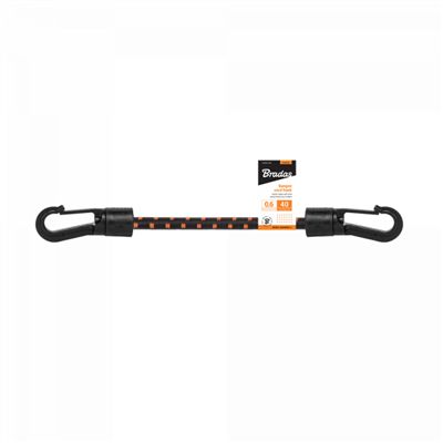 Upínací guma elastická 0,6x40cm s PVC háky BUNGEE CORD LOCK HOOK