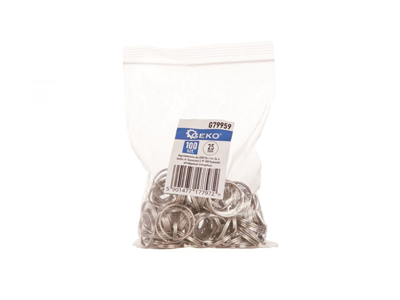 Kroužek na klíče 25mm, 100ks GEKO