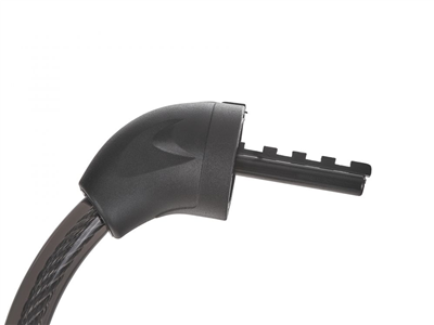 Zámek na jízdní kolo, lanový, 12x800mm, kódové zamykání KELTIN