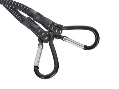 Guma upínací s karabinami 10mmx120cm GEKO