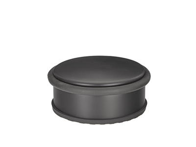 Dveřní zarážka volně stojící, nízká, černá GEKO