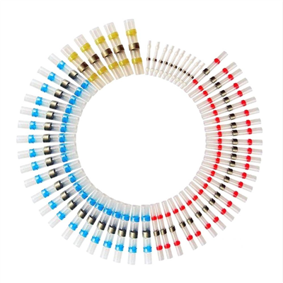 Letovací spojky s cínem 0,25-6mm, sada 120ks