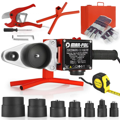 Polyfúzní svářečka plastových trubek 1500 W MAR-POL