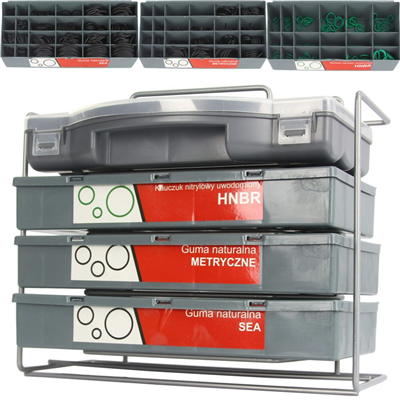 Sada těsnících O-kroužků 900 ks MAR-POL