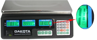 ??Elektronická váha 40kg DAKOTA