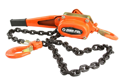 Pákový kladkostroj řetězový 1,5t MAR-POL