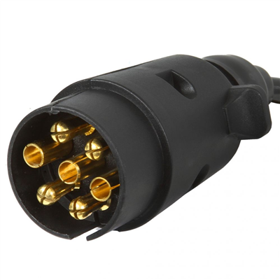 Kabel prodlužovací 3 m, 7 pólů, zástrčka/zástrčka - MAR-POL