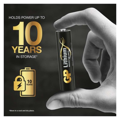 Lithiová baterie GP AAA (FR03)