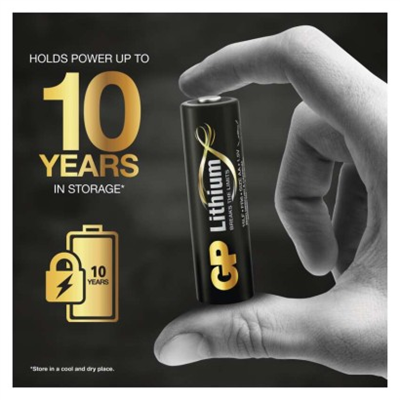 Lithiová baterie GP AA (FR6)